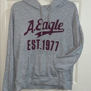 American Eagle gray hoodie